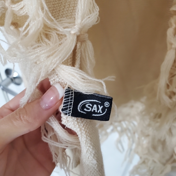 NWT Nude Fringe Vest - Picture 7 of 7